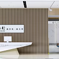 Modern Spacious Bright Bank Lobby With Marble Floors Comfortable Waiting Seats And Functional Service Counters