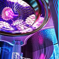 Modern KTV Interior Design With Colorful Lighting Stage And Comfortable Seating Area