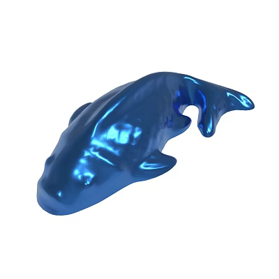 Dehua Ceramic Crafts Wholesale Marine Life Whale Turtle Micro Landscape Ornaments Aquarium Accessories Fish Tank 3d model