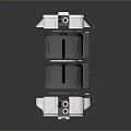 High Precision Metal Weapon Mechanical Components With Sleek Reflective Surface Design