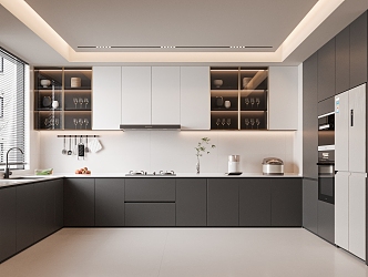 Modern Kitchen 3d model