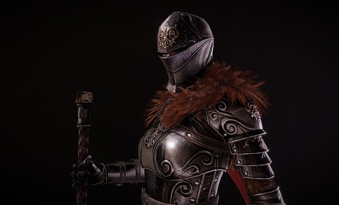 Knights of Arms suit 3d model