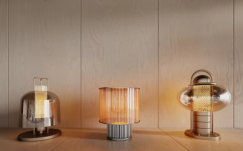 Modern Table Lamp Metal Table Lamp 3d model