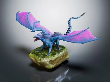 Modern Dragon Flying Dragon (ID:ggajh908630)