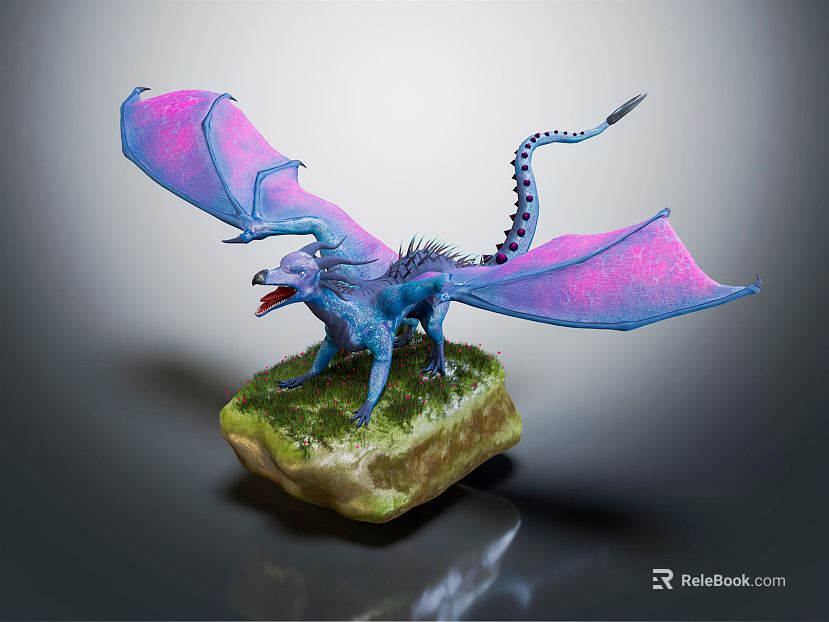 Modern Dragon Flying Dragon texture
