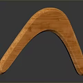 Practical Wooden Curved Household Items Holder with Ergonomic Design for Daily Use