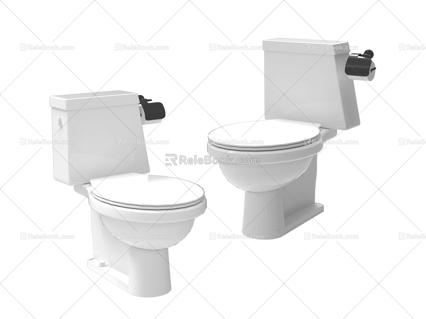 Bathroom toilet 3d model