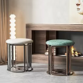 New Chinese Stool Combination 3d model