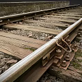 old railway track 3d model