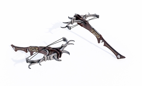 Old crossbow 3d model