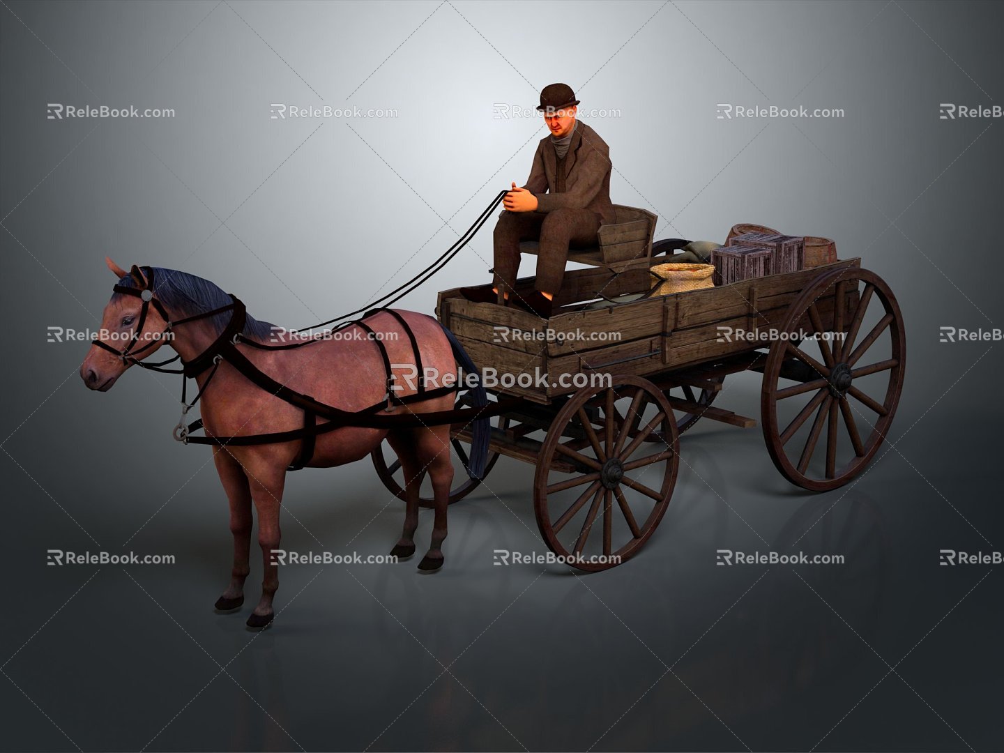 Modern carriage Victorian era carriage Medieval carriage Luxury carriage model