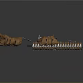 Modern Skeleton Mechanical Skeleton Mechanical Skeleton 3d model