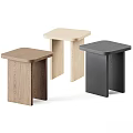 Three Minimalist Modern Dining Tables With Light Dark And Natural Wood Finishes