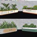 Decorative Garden Planters With Various Designs Green Plants And Colorful Borders For Outdoor Decor