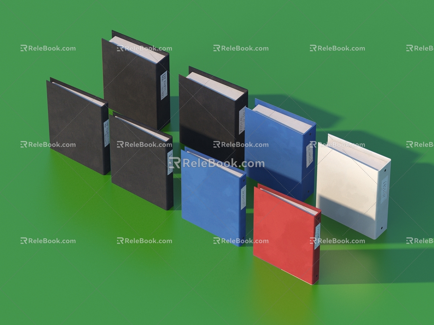 Clamp Office Folder 3d model