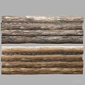 Natural Stone And Wood Materials With Rustic Texture For Home Decor Projects 3d model