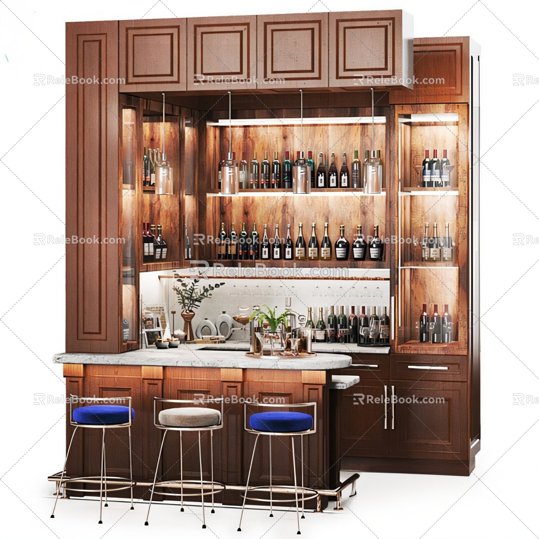 American Bar Reception Desk model