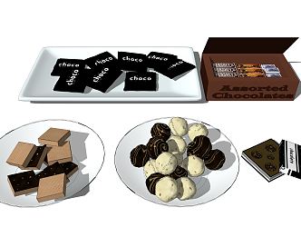 Modern Chocolate 3d model