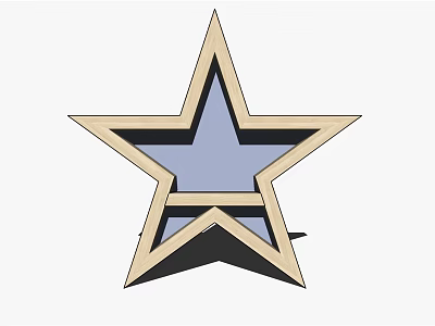 Modern Wall Storage Rack Children's Storage Rack 3d model