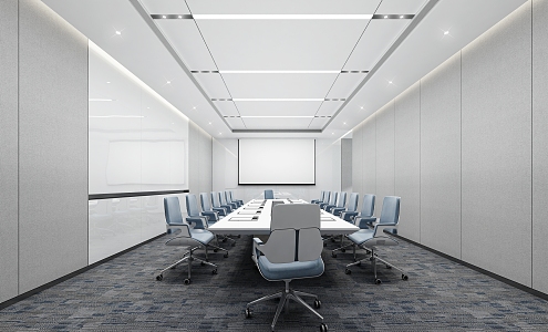 Modern Conference Room 3d model