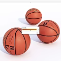 Autographed Professional Basketballs High Quality Sports Equipment For Games And Training