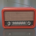 Radio Retro Radio Old-fashioned Radio Radio Simple Model Radio Low Model Low Face Number Radio Video Level Radio Super Realistic High Precision 3d model