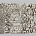 French gypsum line ceiling corner line skirting line footline cornice line gypsum spline line shade corner line decorative line 3d model