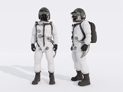 Modern Astronauts, Astronauts, Astronauts 3d model