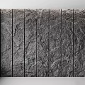 Rustic Natural Gray Stone Paneled Background Wall With Vertical Rough Textured Surface