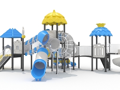 Kindergarten outdoor amusement equipment outdoor large toy slide model