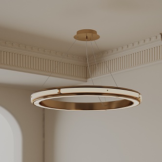 Modern chandelier 3d model