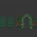 Different Types Of Architectural Door Designs With Iron Wood Stone Structures And Reflections