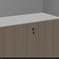 Light Wood Storage Cabinets With Different Designs Open Shelves And Closed Doors