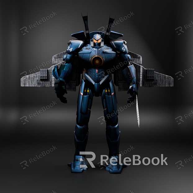 Mecha Cartoon model