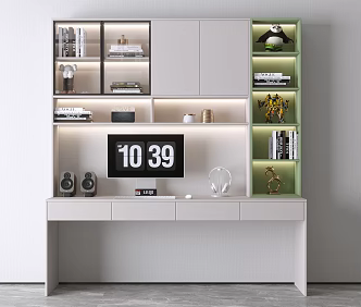 Modern Desk 3d model