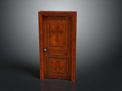 Door Wooden Door Bedroom Door Home Door Furniture Realistic model