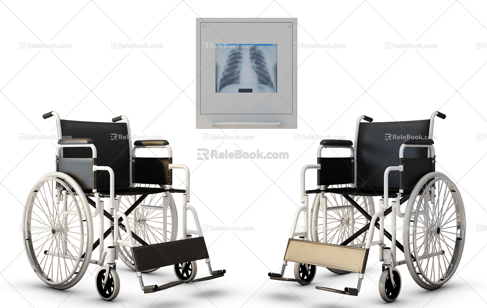 Wheelchair 3d model