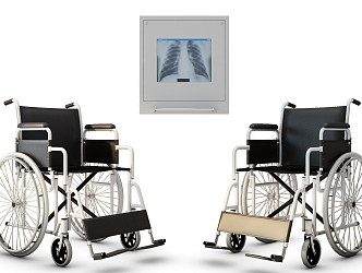 Wheelchair 3d model