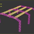 Heavy Duty Aluminum Truss Structure Metal Frame For Exhibition Event Stage Construction