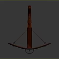 Crossbow Mechanical Crossbow Shift Bow and Arrow Shoot Far Equipment Weapons High-tech Crossbow 3d model