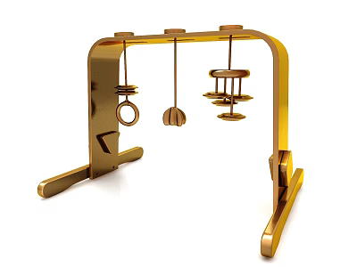 Modern decorations 3d model Modern decorations 3d model