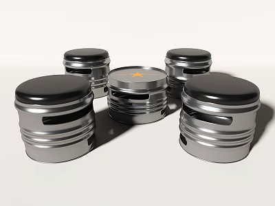 Casual table and chair combination 3d model Casual table and chair combination 3d model