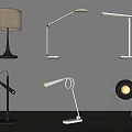 Modern table lamp 3d model