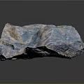 Natural Blue White Textured Stone Block With Unique Patterns For Decorative Projects