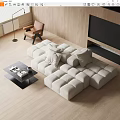 Modern Sofa Coffee Table Combination Sofa Coffee Table 3d model
