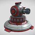 Sci-fi Turret Sci-fi Turret Sci-fi Cannon Sci-fi Cannon Future Weapon High-tech Low Face Number Low Model Simple Model Game Movie and TV Level Super Realistic 3d model