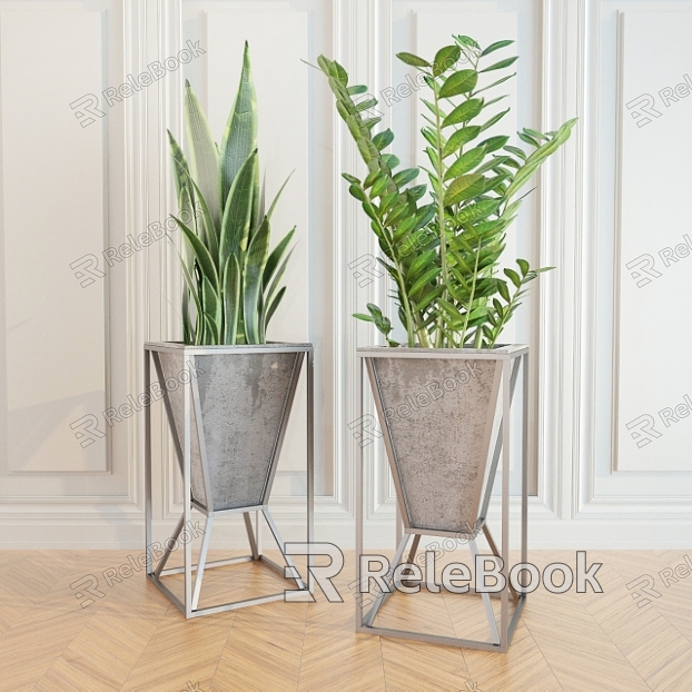 potted plant model