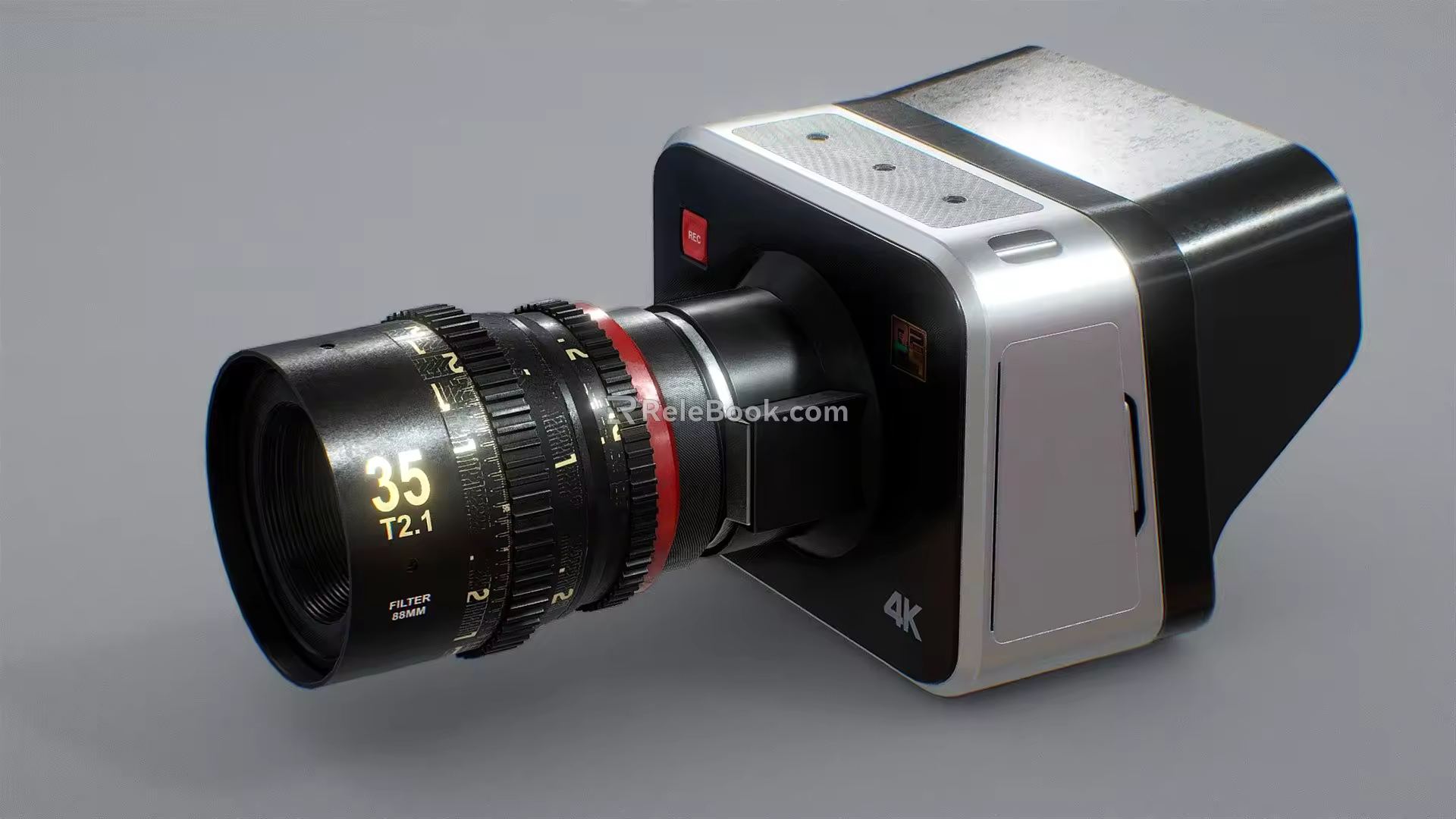 Modern Camera Movie Camera 3d model