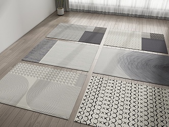 Modern Carpet 3d model