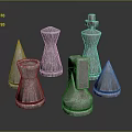 Modern Design Chess Pieces Set For Home Decor Living Room Tabletop